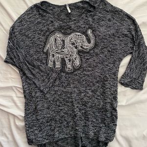 Vanity Elephant Top